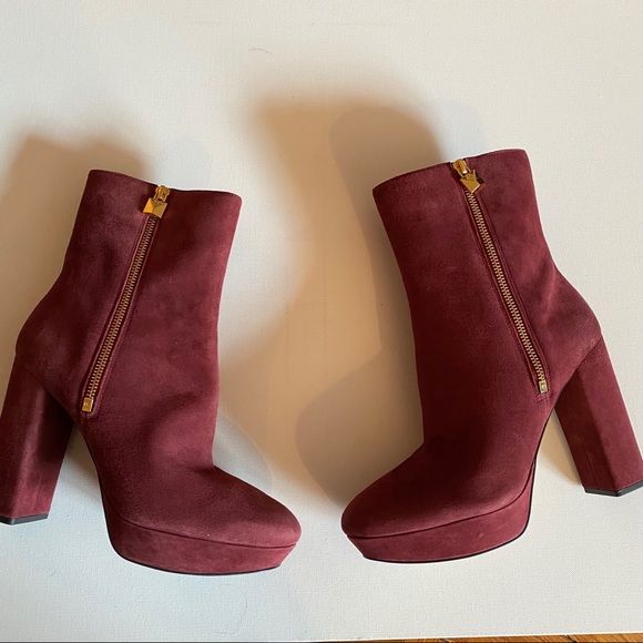frenchie suede platform boot